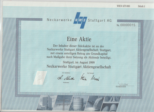 Neckarwerke stuttgart - stuttgart, ag