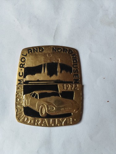 Plakette roland rallye - plakette,