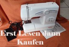 original AEG 11230  Nähmaschine Stichplatte Nähfuß Spule Greifer Nähpedal Teile