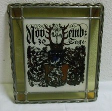 Jugendstil bleiglas bild - jugendstil,