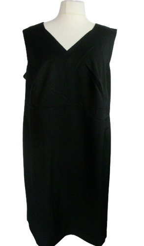 Sheego damen kleid schwarz - damen, 52