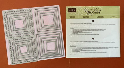 Stampin big shot layering - big,
