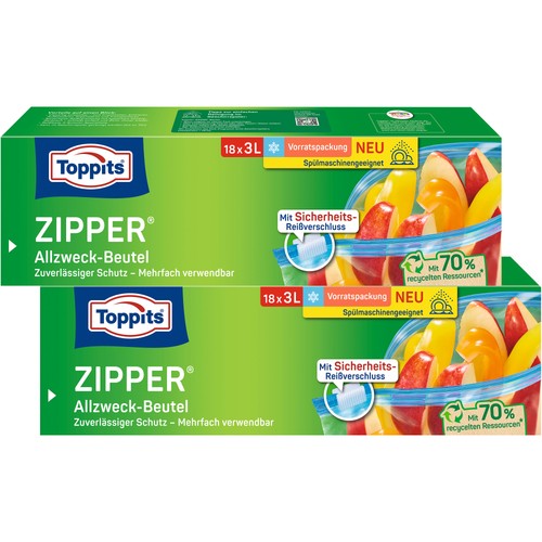 Toppits zipper - x,