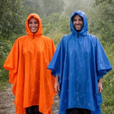Regenponcho + Kapuze