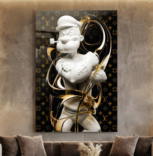 Luxus popeye seemann gold - seemann,,
