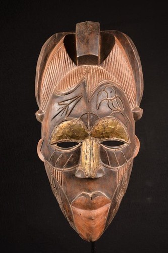 Afrikanische alte fang - fang, maske