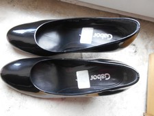 Lackschuhe, schwarz, Pumps