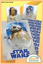 Bettwäsche Star Wars Official Licensed Product C-3Po R2-D2  Gr. 135x200cm NEU 