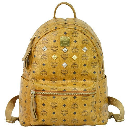 Mcm visetos studs pvc rucksack - mcm,