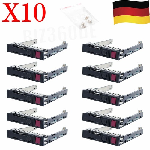 10x hpe festplattenrahmen - 10x,