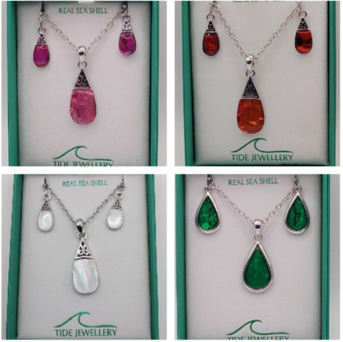 Gezeitenschmuck echt muschel - gezeitenschmuck,