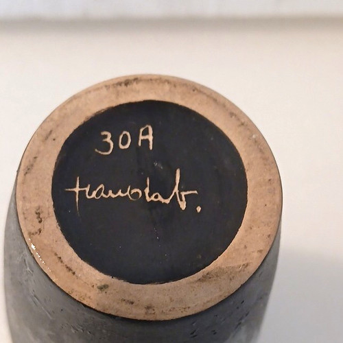 Handpaint keramikvase - handpaint.,