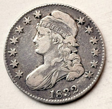 USA 1/2  Dollar 1832 50 Cents