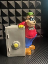 Panzerknacker Beagle Boy Spardose Disney aus Kunststoff Vintage Rar