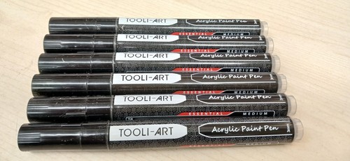 Tooli art acrylfarbenstift - 6x, tooli-art