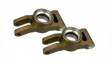 Achsschenkel / Radträger hinten Aluminium gun metal Amewi Pitbull X 050007 NEU