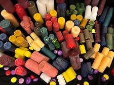 TOP - 5 kg Rustic Kerzen, Reifkerzen, Stumpenkerzen, durchgefärbt, RAL Qualität