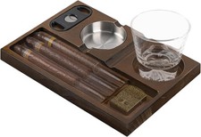 Exklusiver Holz Aschenbecher