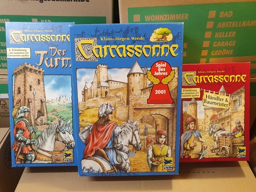 Carcassonne erweiterungen - carcassonne,