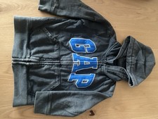GAP Sweat Jacke Hoodie, grau