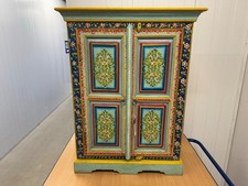 Handbemalte Kommode Mangoholz