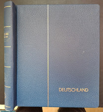 Klemmbinder Leuchtturm leer Deutschland Besatzungsgebiete, blau