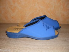 Anti Druck Pantolette NEU Gr. 36 in royalblau von Julia S ideal für Hallux Füße 
