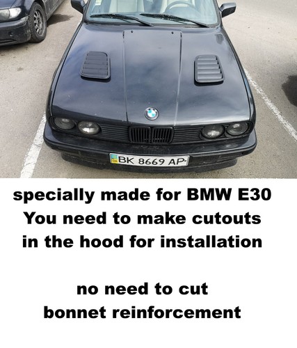 Belüftungshaube bmw e30 - belüftungshaube,