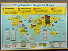 Schulwandkarte Weltkarte