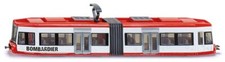Siku 1895 Straßenbahn "Bombardier" weiß/rot Maßstab 1:87 (Modellfahrzeug) NEU! °