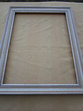 silber Rahmen mit Perleninnenkante, Falzmaß 30,5 x 40,5