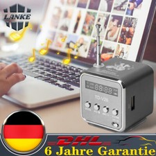 FM Würfelradio Digitaler Lautsprecher integriertem FM-Radio Musikwürfel TF Slot