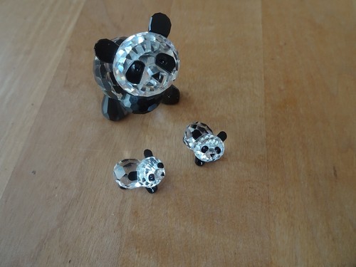 Swarovski figur panda - swarovski,