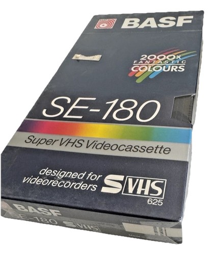 Basf 180 super vhs - se-,