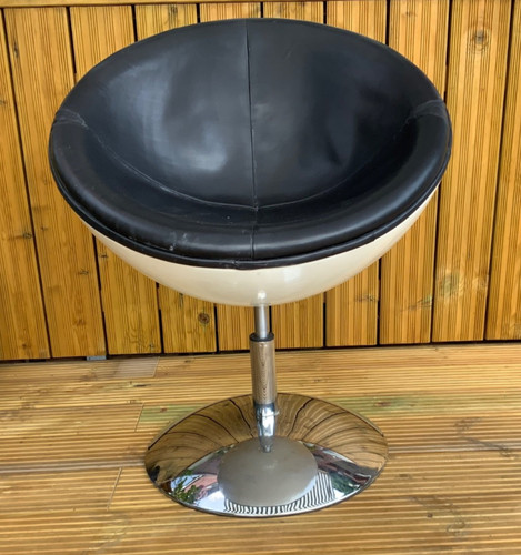 Schwarz weiß retro dreh - schwarz/weiß/retro,
