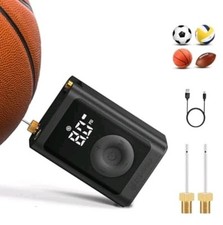 Etenwolf Elektrische Ballpumpe Aufblas- & Abblaspumpe 2-17PSI, Basketballpumpe 