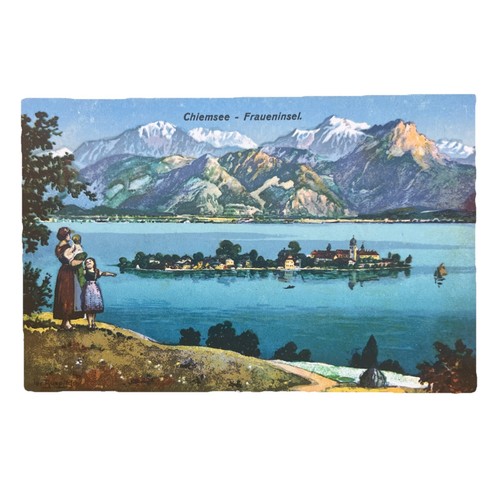 Postkarte chiemsee frauen - chiemsee,