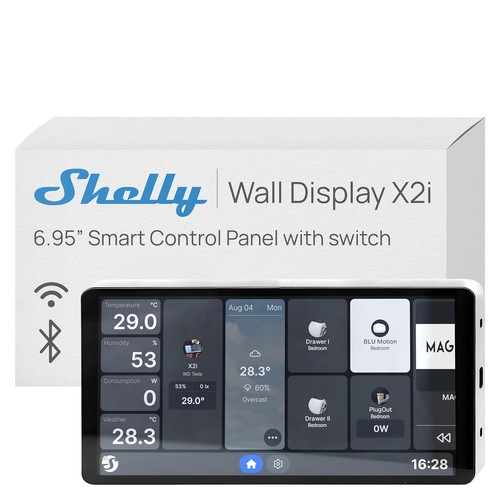 Shelly smart wall display - shelly,