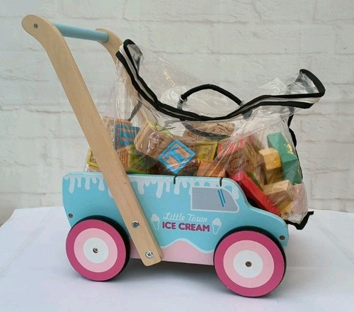 Holzwagen schiebeblöcke - holzwagen,