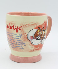 Diddl Sternzeichentasse Zwilling Tasse Diddlina 21.05-21.06. Sternzeichen Becher