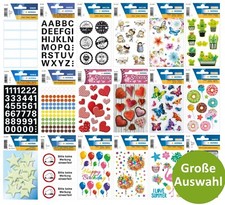 Herma Sticker Aufkleber Etiketten Klebepunkte Zahlen Buchstaben Motive Auswahl