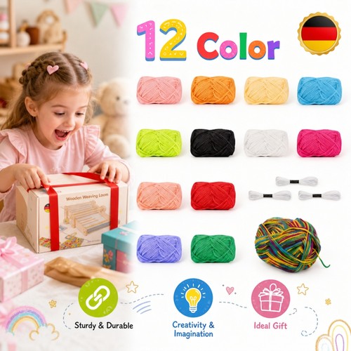 Webrahmen kinder weben - 4,