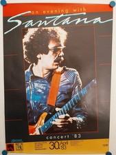 Santana Konzertplakat Dortmund