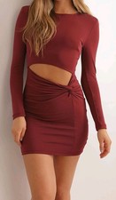 Minikleid mit Cut-Out