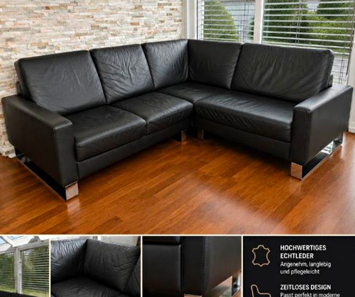 Rolf benz ecksofa leder - ecksofa,