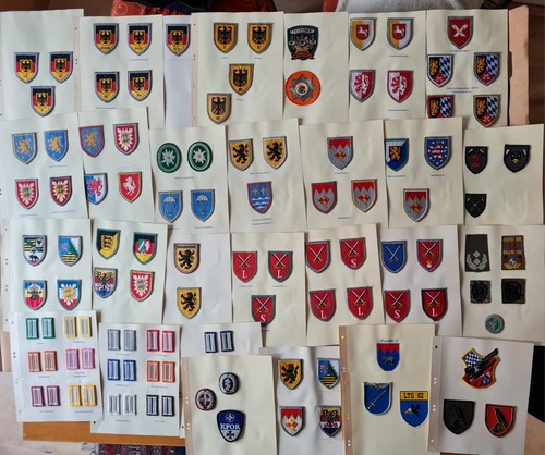 105 bundeswehr shoulder patch - bundeswehr,