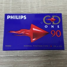 Philips CD One 90 Ferro Kassette Leerkassette NEU OVP