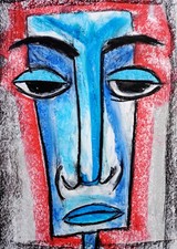 Portrait abstrakte moderne - portrait,