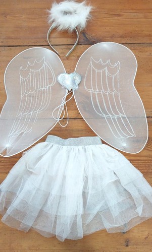 Engel kostüm mädchen 122 - mädchen,