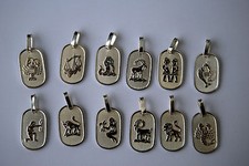 Sternzeichen Anhänger Silber